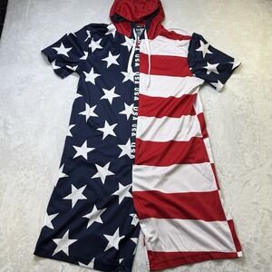 Briefly Stated - Jumper‎ - USA, Red, White & Blue - Medium - Men's